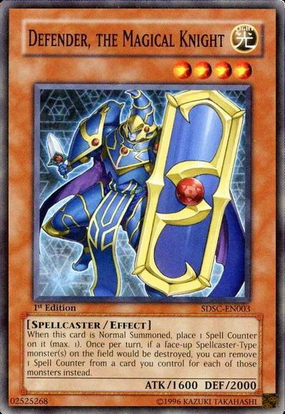 Defender, the Magical Knight - SDSC-EN003 - Common - 1st Edition available at 401 Games Canada