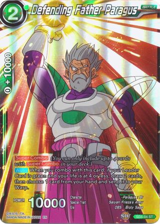 Defending Father Paragus - SD8-04 - Starter Rare (Reprint) (Foil) available at 401 Games Canada