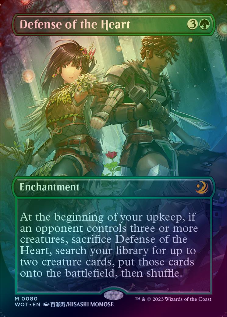 401 Games Canada - Defense of the Heart - Borderless Anime (Foil) (WOT) 401 Games Canada - Defense of the Heart - Borderless Anime (Foil) (WOT)