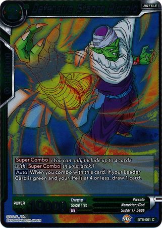 Defensive Stance Piccolo - BT5-061 - Common (FOIL) available at 401 Games Canada