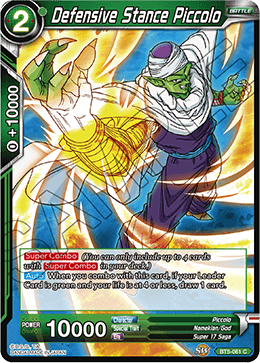 Defensive Stance Piccolo - BT5-061 - Common available at 401 Games Canada