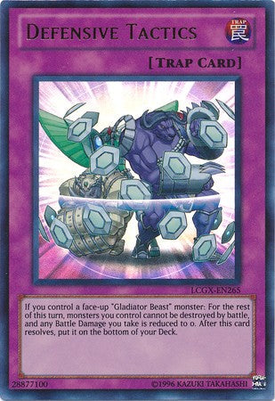 Defensive Tactics - LCGX-EN265 - Ultra Rare - Unlimited available at 401 Games Canada