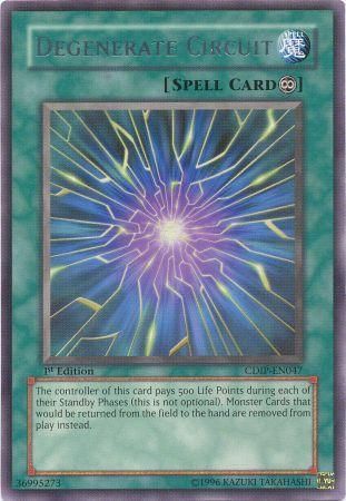Degenerate Circuit - CDIP-EN047 - Rare - 1st Edition available at 401 Games Canada