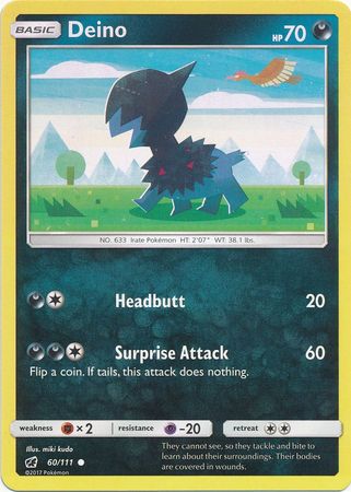 Deino - 60/111 - Common available at 401 Games Canada