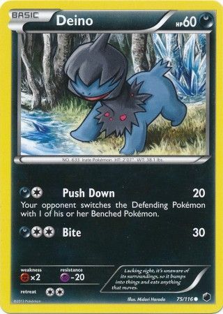 Deino - 75/116 - Common available at 401 Games Canada