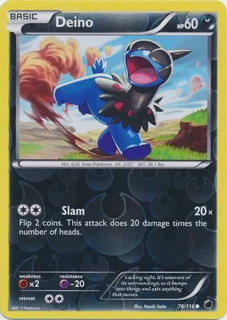 Deino - 76/116 - Common - Reverse Holo available at 401 Games Canada