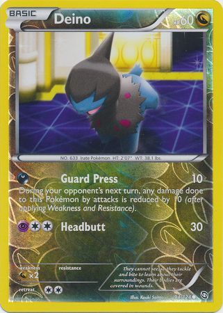 Deino - 94/124 - Common - Reverse Holo available at 401 Games Canada