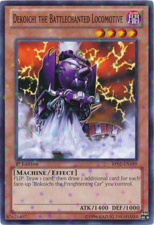 Dekoichi the Battlechanted Locomotive - BP01-EN189 - Starfoil Rare - 1st Edition available at 401 Games Canada