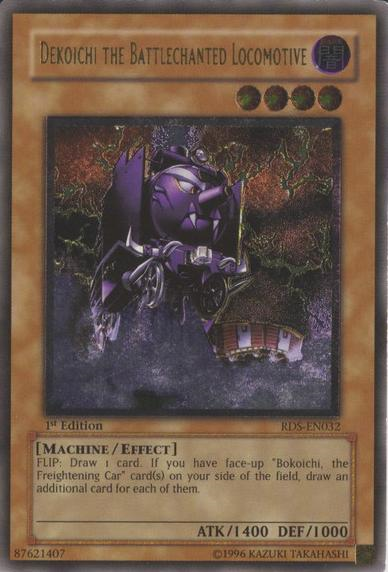 Dekoichi the Battlechanted Locomotive - RDS-EN032 - Ultimate Rare - 1st Edition available at 401 Games Canada