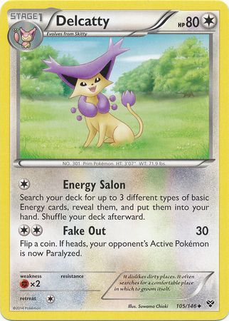 Delcatty - 105/146 - Uncommon available at 401 Games Canada