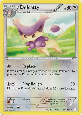 Delcatty - 114/160 - Rare available at 401 Games Canada