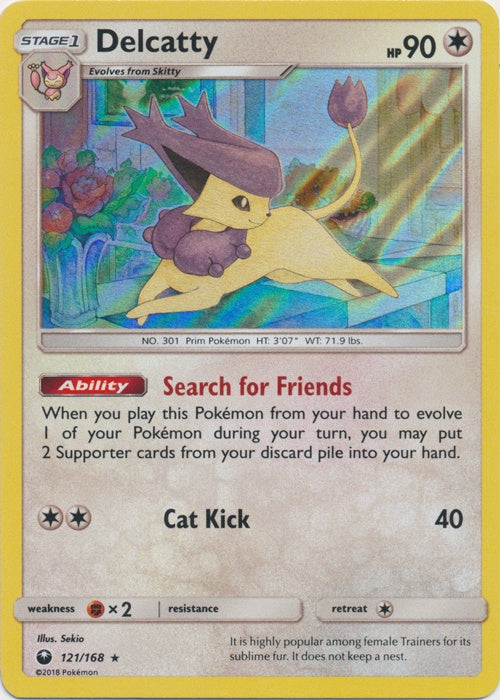Delcatty - 121/168 - Holo Rare available at 401 Games Canada