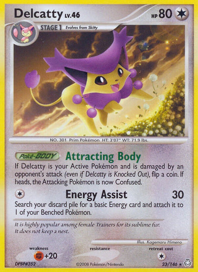 Delcatty - 23/146 - Rare available at 401 Games Canada