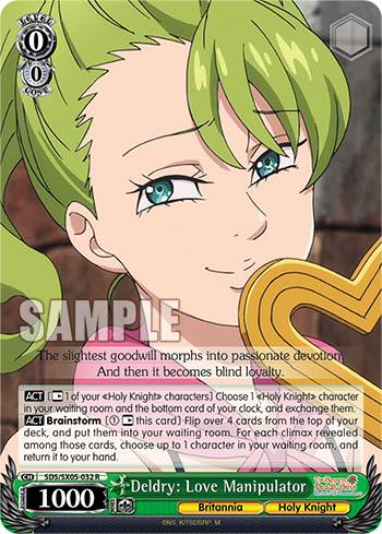 Deldry: Love Manipulator - SDS/SX05-E032 - Rare available at 401 Games Canada