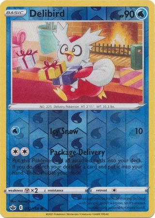 Delibird - 032/198 - Common - Reverse Holo available at 401 Games Canada