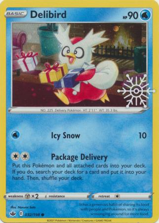 Delibird - 032/198 - Holo Promo (2022 Holiday Calendar) available at 401 Games Canada