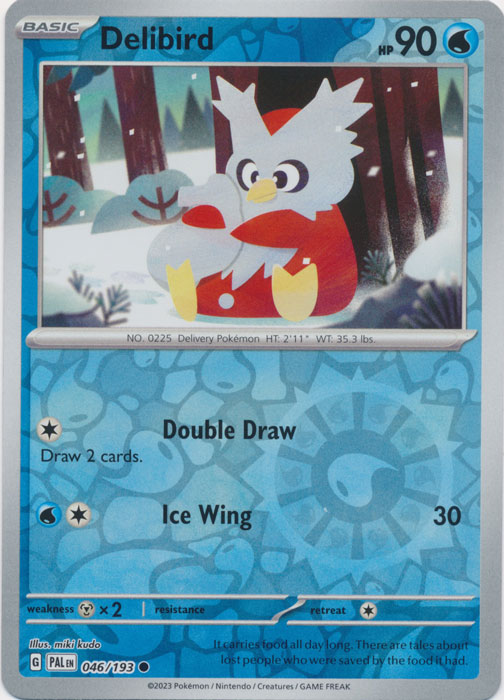 Delibird - 046/193 - Common - Reverse Holo available at 401 Games Canada