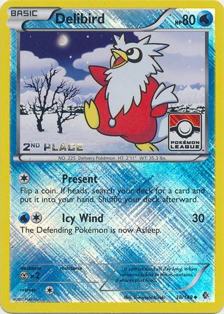 Delibird - 38/149 - League Promo (2nd Place) available at 401 Games Canada