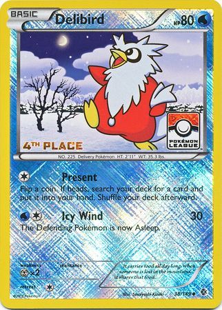 Delibird - 38/149 - League Promo (4th Place) available at 401 Games Canada