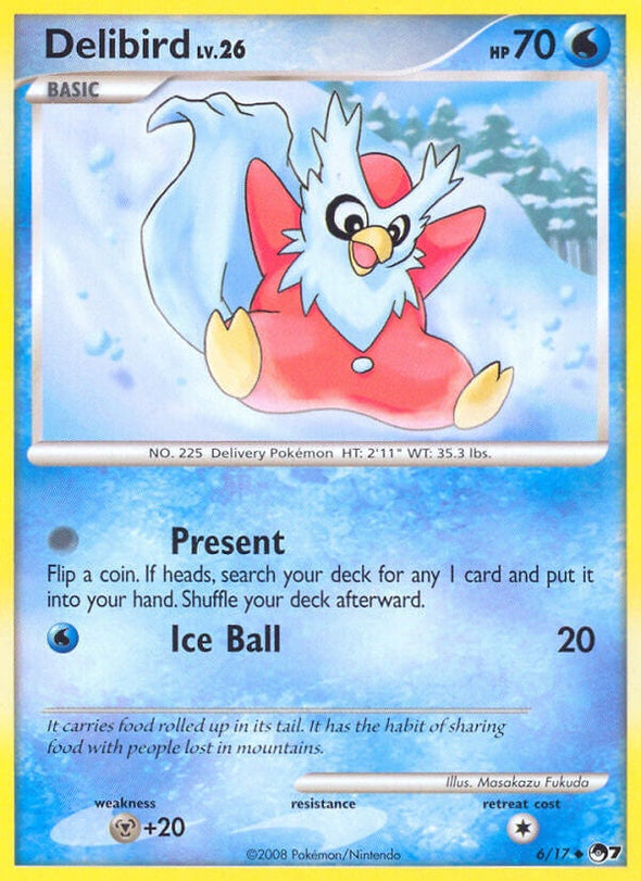 Delibird - 6/17 - Uncommon available at 401 Games Canada