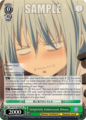 Delightfully Embarrassed, Rimuru - TSK/S101-E025 - Double Rare available at 401 Games Canada