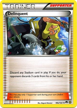Delinquent - 98a/122 - Alternate Art Non-Holo - Promo available at 401 Games Canada