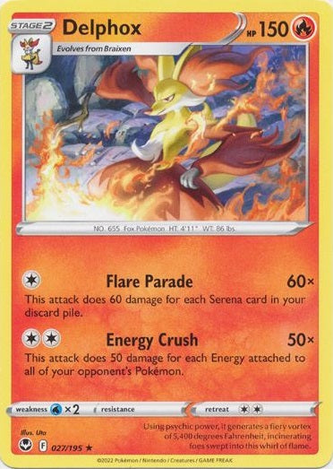 Delphox - 027/195 - Rare available at 401 Games Canada