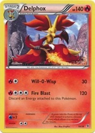 Delphox - 10/39 - Common available at 401 Games Canada