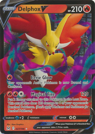 Delphox V - 027/196 - Ultra Rare available at 401 Games Canada