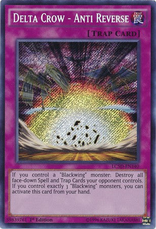 401 Games Canada - Delta Crow - Anti Reverse - LC5D-EN140 - Secret Rare - 1st Edition 401 Games Canada - Delta Crow - Anti Reverse - LC5D-EN140 - Secret Rare - 1st Edition