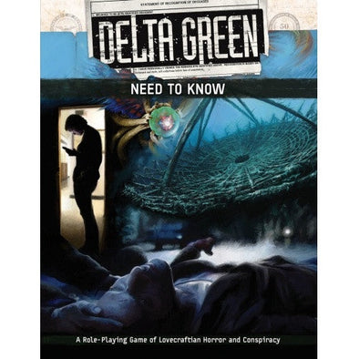 Delta Green - Need to Know (Screen and Booklet) available at 401 Games Canada