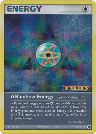 Delta Rainbow Energy - 88/101 - Uncommon - Reverse Holo available at 401 Games Canada