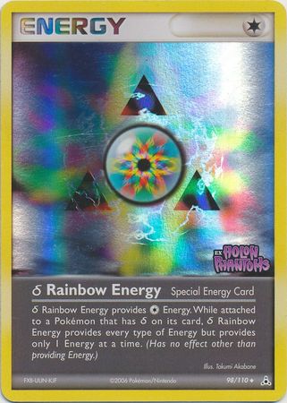 Delta Rainbow Energy - 98/110 - Uncommon - Reverse Holo available at 401 Games Canada