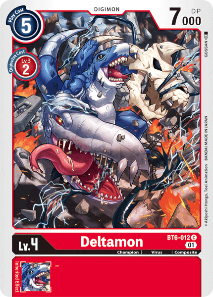 Deltamon - BT6-012 - Common available at 401 Games Canada