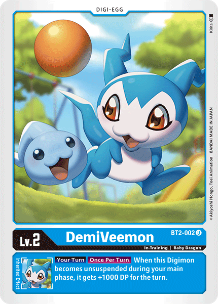 DemiVeemon - BT2-002 - Uncommon available at 401 Games Canada