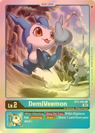 DemiVeemon (Resurgence Booster Reprint) - BT3-002 - Uncommon (Foil) available at 401 Games Canada