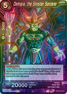 Demigra, the Sinister Sorcerer - BT10-133 - Common (FOIL) available at 401 Games Canada