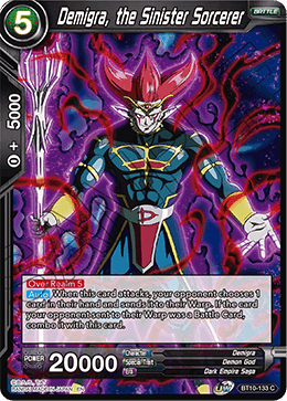 Demigra, the Sinister Sorcerer - BT10-133 - Common (Reprint) available at 401 Games Canada