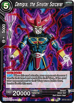 Demigra, the Sinister Sorcerer - BT10-133 - Common available at 401 Games Canada