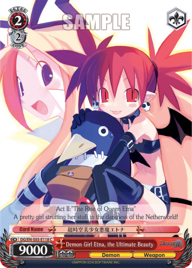 Demon Girl Etna, the Ultimate Beauty - DG/EN-S03-E118 - Common available at 401 Games Canada