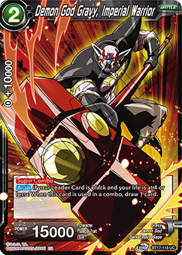 Demon God Gravy, Imperial Warrior - BT17-118 - Uncommon available at 401 Games Canada