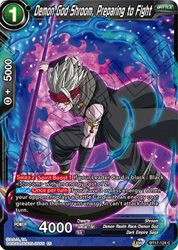 Demon God Shroom, Preparing to Fight - BT17-124 - Common available at 401 Games Canada