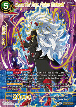 Demon God Towa, Furious Onslaught - BT17-115 - Special Rare (SPR) available at 401 Games Canada