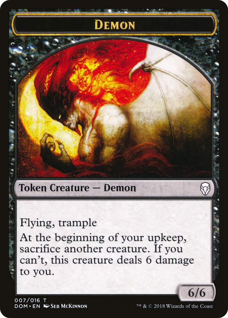 Demon Power Token 401 Games Canada - Demon Token (TDOM)