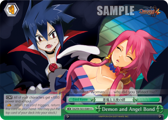 Demon and Angel Bond - DG/EN-S03-E089 - Climax Common available at 401 Games Canada