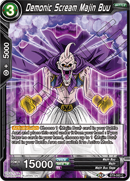 Demonic Scream Majin Buu - BT9-083 - Common (FOIL) available at 401 Games Canada