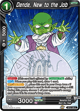 Dende, New to the Job - BT5-109 - Common available at 401 Games Canada