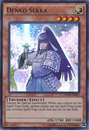 Denko Sekka - NECH-EN041 - Ultra Rare - Unlimited available at 401 Games Canada