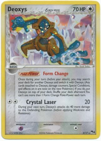 Deoxys - 2/17 - Holo available at 401 Games Canada