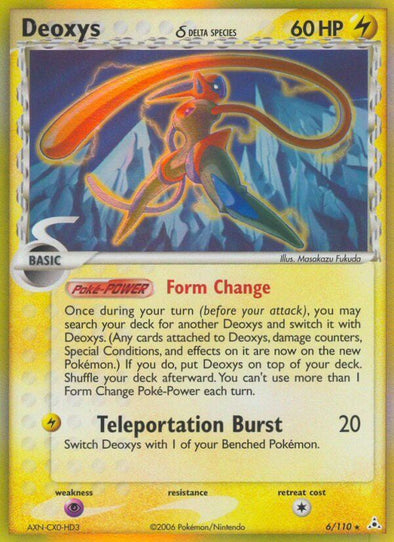 Deoxys - 6/110 - Holo Rare available at 401 Games Canada